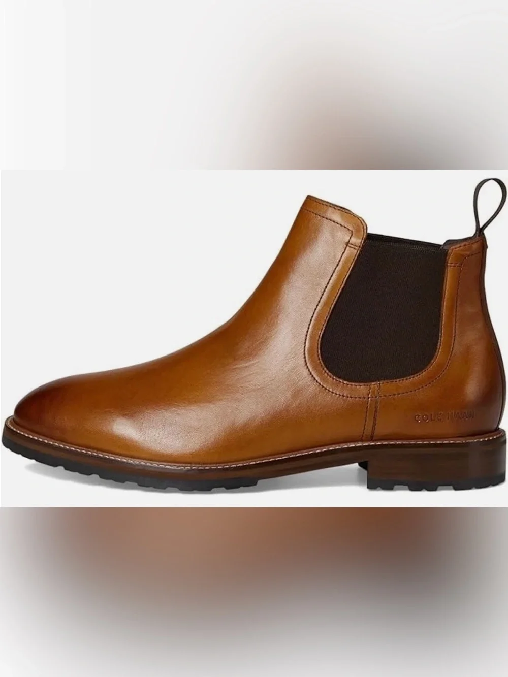 Cole Haan Berkshire Chelsea Boot Mens Size 13 British Tan Leather NWT NEW